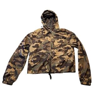 Love Tree Womens Camouflage Lightweight Zip Up Jacket Size S H11